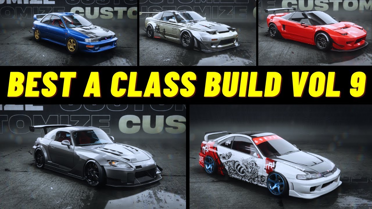 Top 6 Best A Class Cars You Need in NFS Unbound in Vol 9