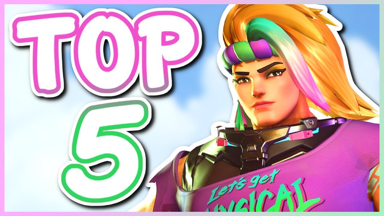 Overwatch - TOP 5 BEST ZARYA SKINS
