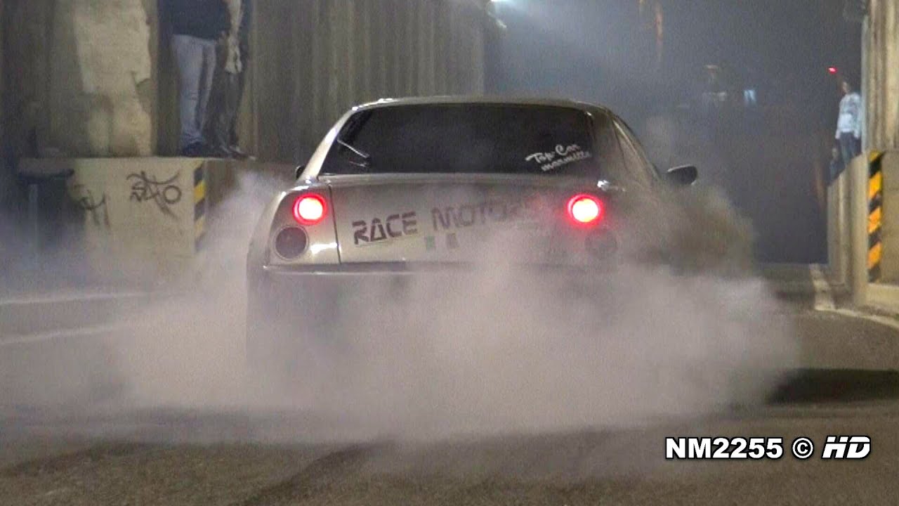 Speed Day: CRAZY Tunnel Cars BURNOUTS and LAUNCHES Vol. 7