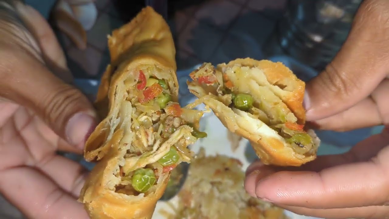 Crispy Egg & Potato Samosa | Street Style Snacks | Abid Food Vlog