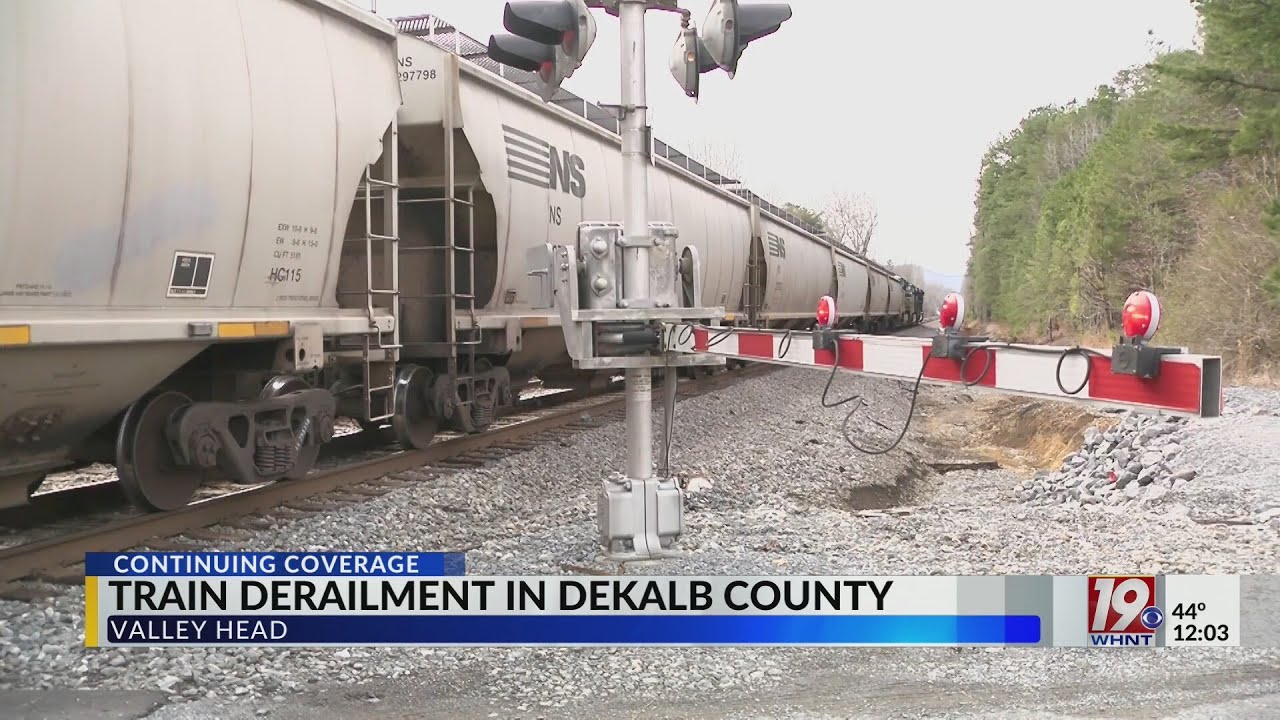 Train Derailment in DeKalb County | Jan. 23, 2025 | News 19 at Noon