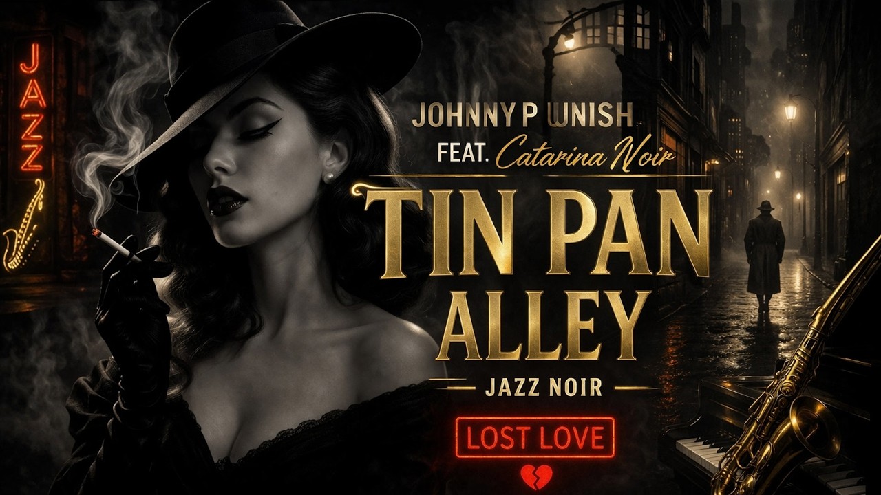 TIN PAN ALLEY | Johnny Punish  (featuring Catarina Noir)  Jazz Noir