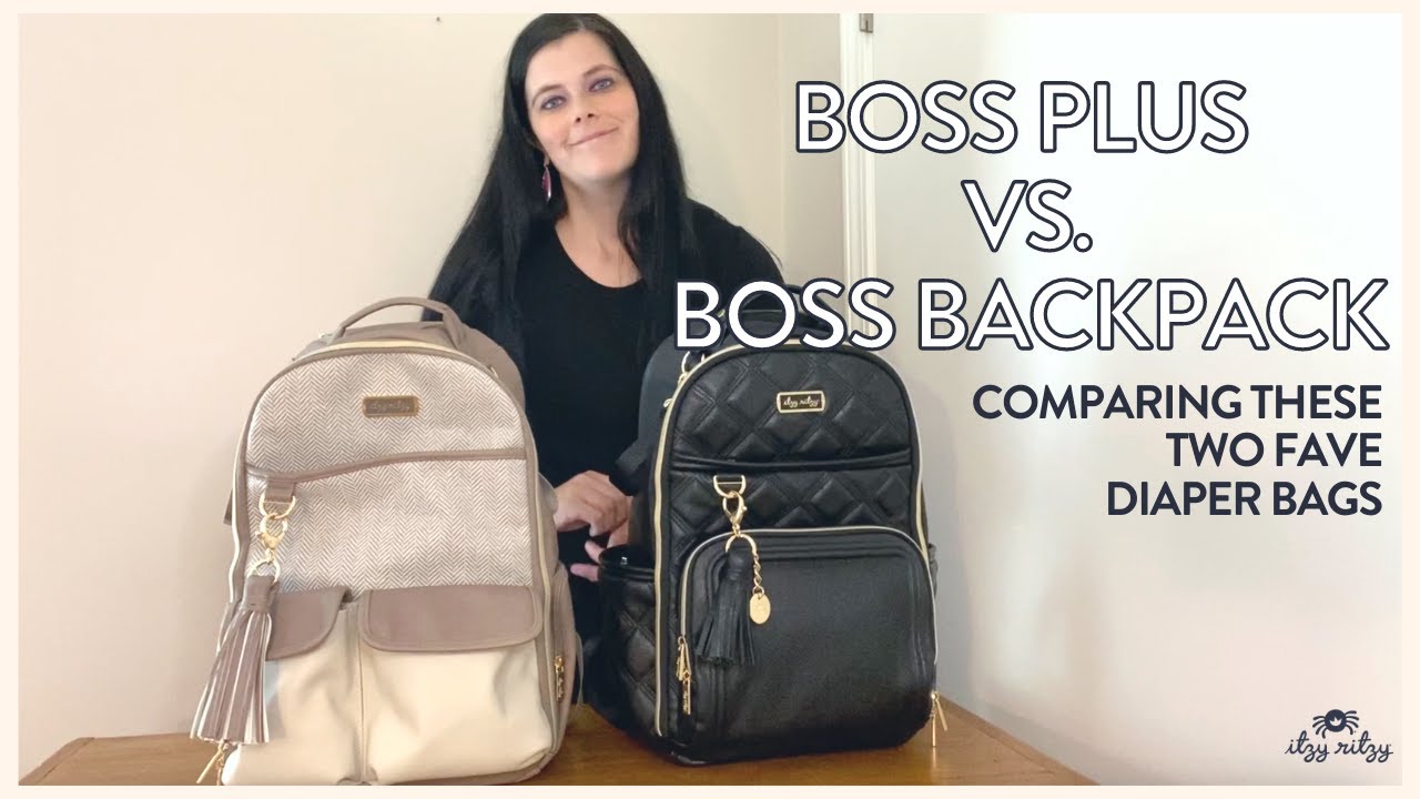 Comparing the Boss Plus Diaper Bag to the Original Boss Backpack Diaper Bag