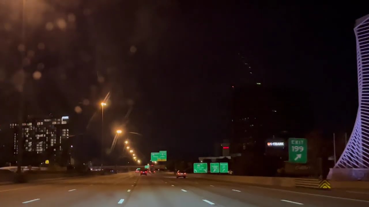 Driving on I-25