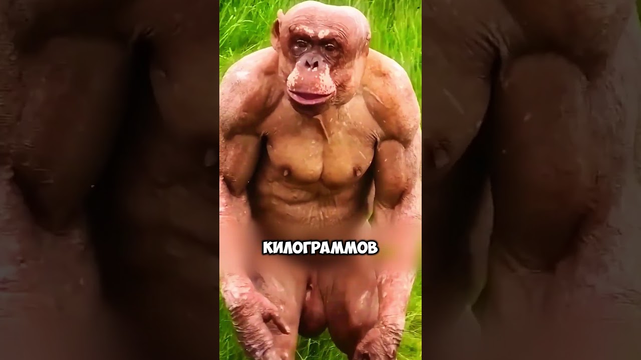 Гориллы ведут себя почти как люди 🦍 🥰 #животные #милыеживотные