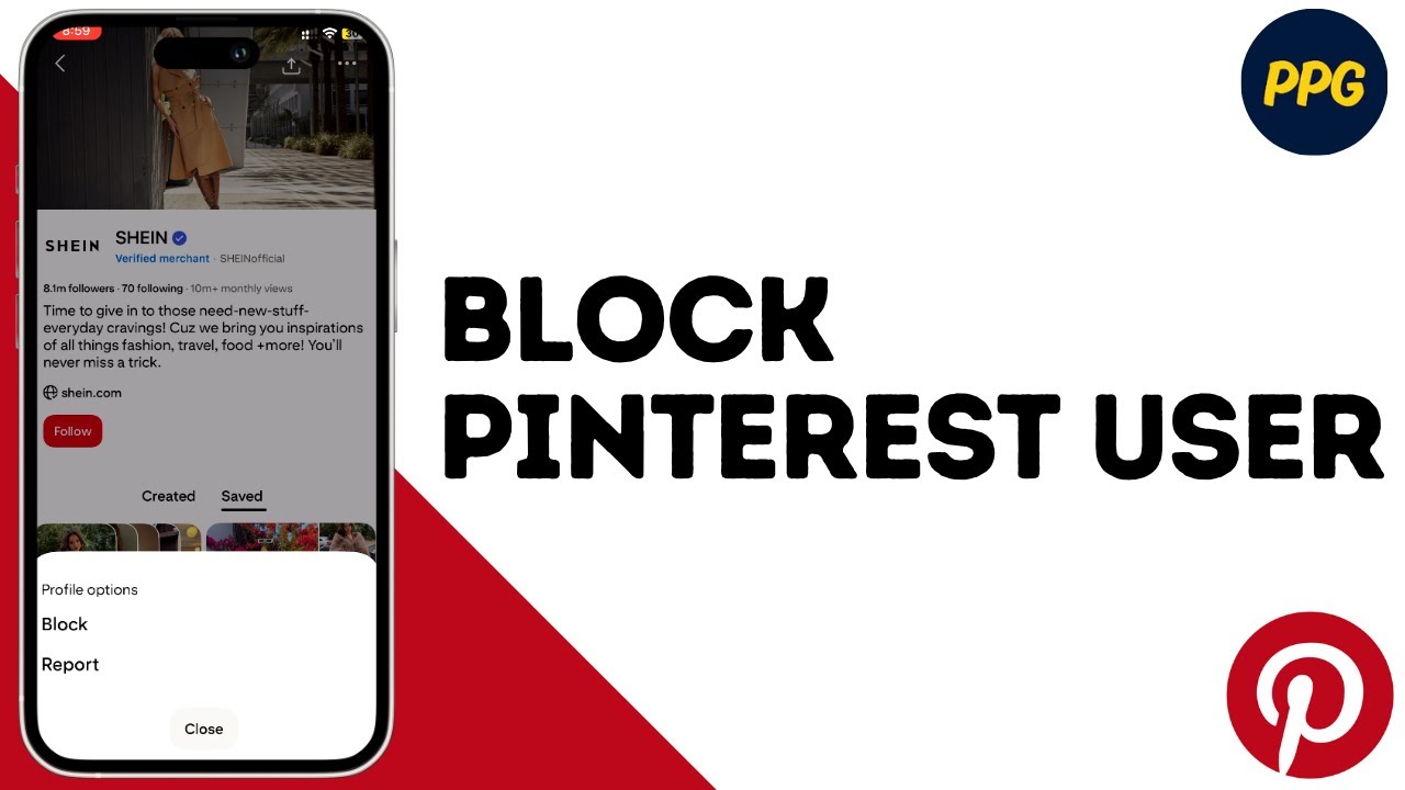 How To Block Someone On Pinterest ?
