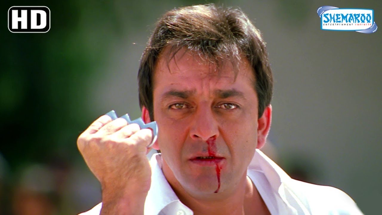 Sanjay Dutt Entry Scene from Maine Dil Tujhko Diya - Sohail Khan, Rajpal Yadav - Action Scene Sanju
