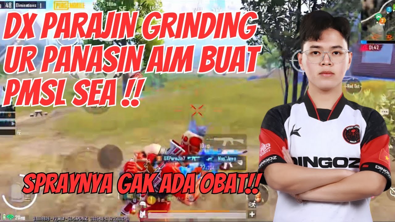 Aim Tajam DX PARAJIN! Grinding UR Buat PMSL SEA Semakin Sadis! | New Update #pubgmobile 3.8