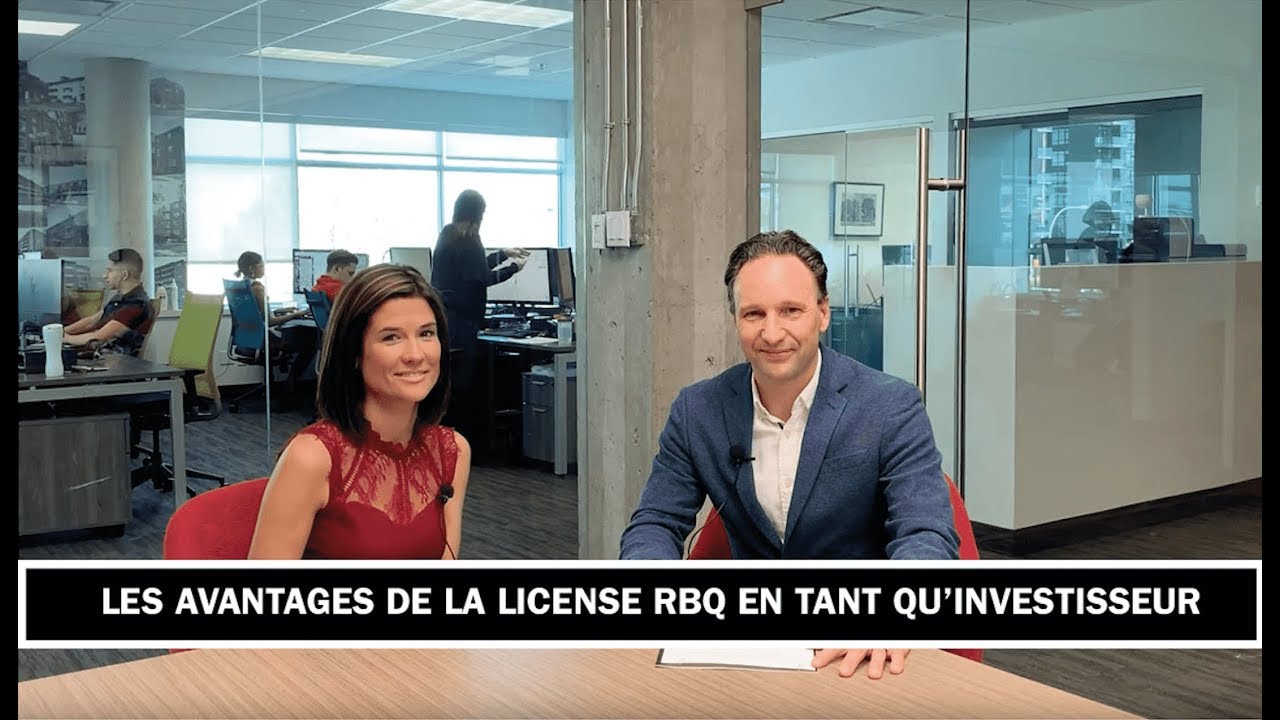 Les avantages de la license RBQ en tant qu'investisseur