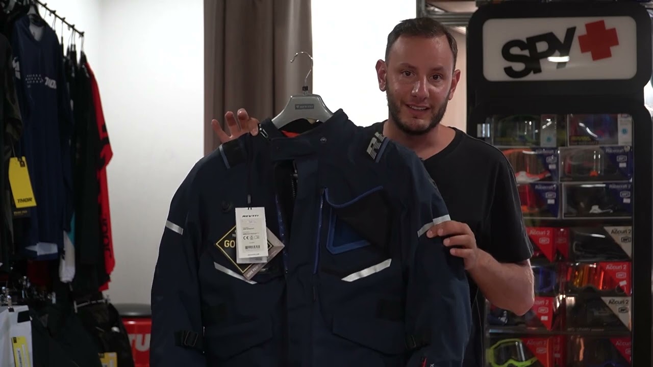 ΜΠΟΥΦΑΝ ΧΕΙΜΕΡΙΝΟ ΑΔΙΑΒΡΟΧΟ GORE-TEX JACKET VERTICAL GTX DARK BLUE FJT304|REV'IT