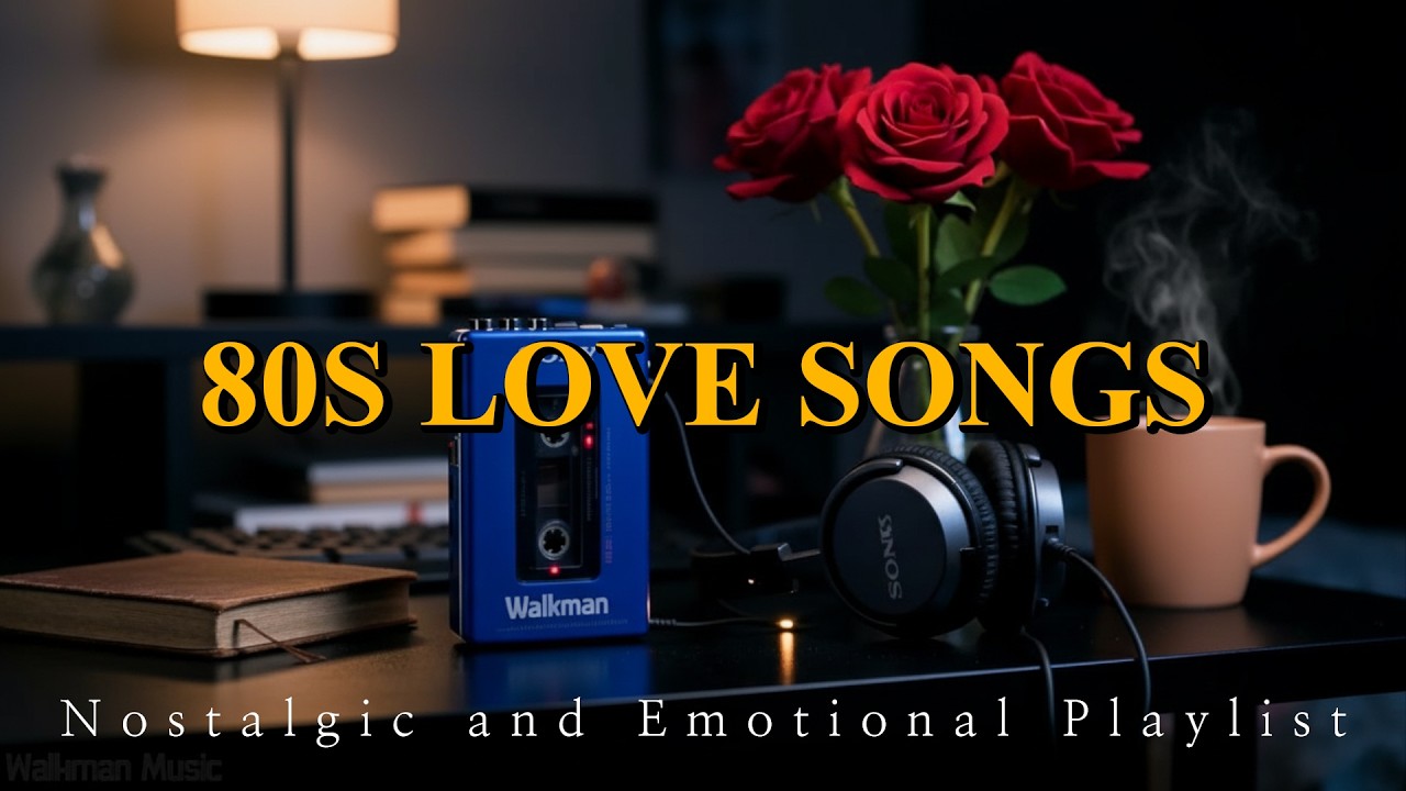 Nostalgic 80s Music – Cassette Tape Romantic Love Songs Compilation