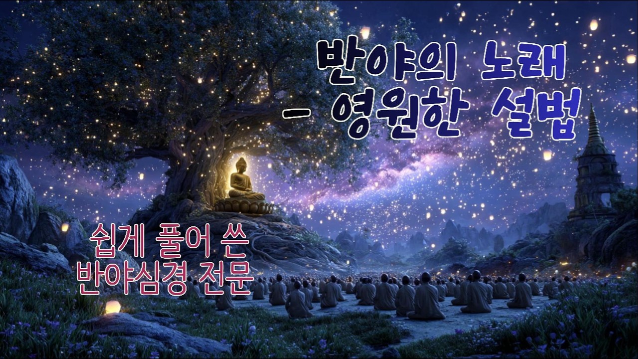 [붓다쏭] 반야의 노래-영원한 설법_쉽게 풀어쓴 반야심경 전문