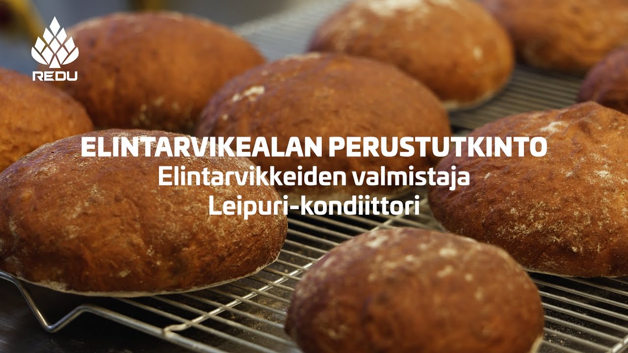 Elintarvikkeiden valmistajaksi tai leipuri-kondiittoriksi | REDU