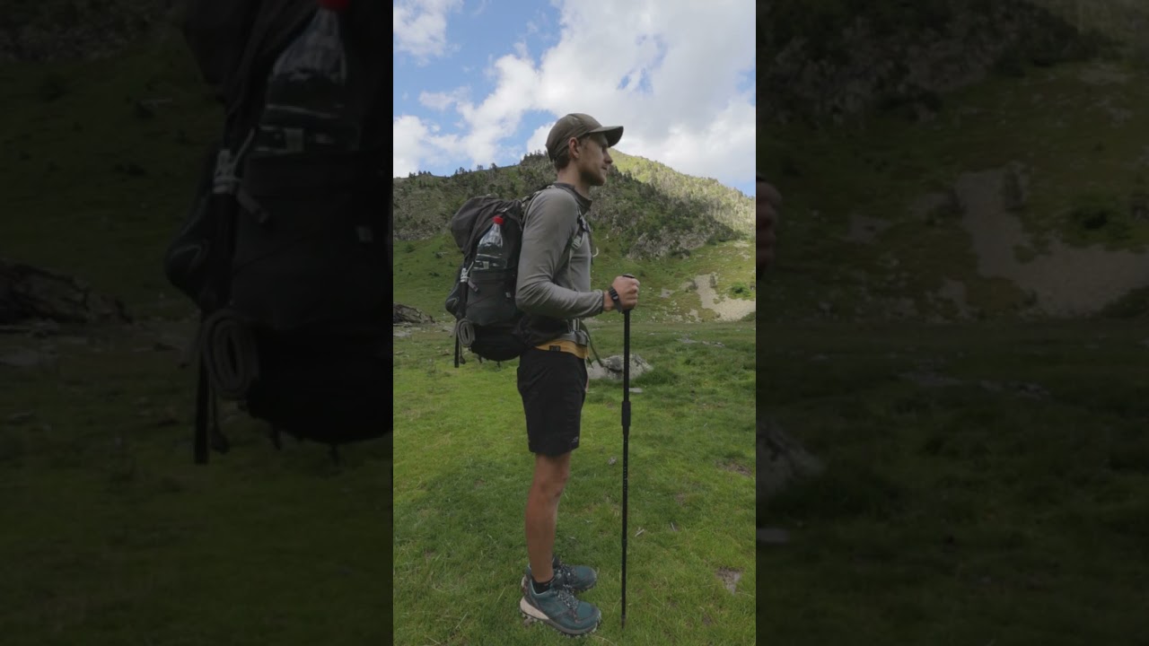 Stop using trekking poles wrong! #shorts #hiking #trekking #trekkingpoles