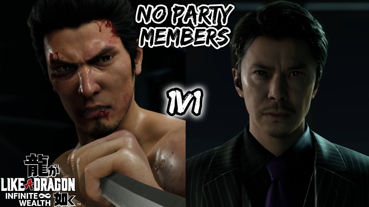 Kazuma Kiryu vs Masataka Ebina 1v1 | Kiryu Only, NO PARTY [Like a Dragon Infinite Wealth - Legend]