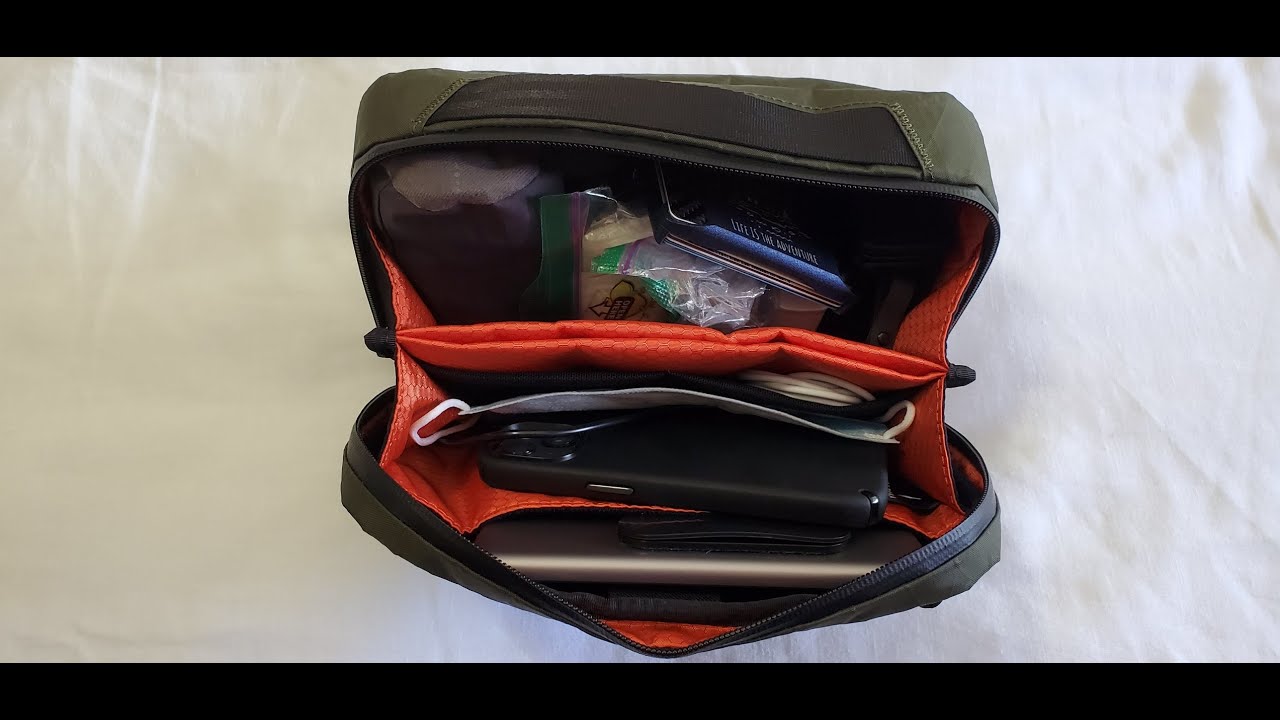 Continue the search for the best airplane travel sling bag! Is it the Alpaka Elements Tech Case Max?