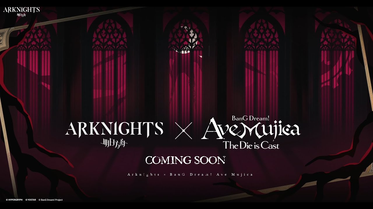 [ARKNIGHTS X BanG Dream! Ave Mujica] Collaboration Teaser Trailer