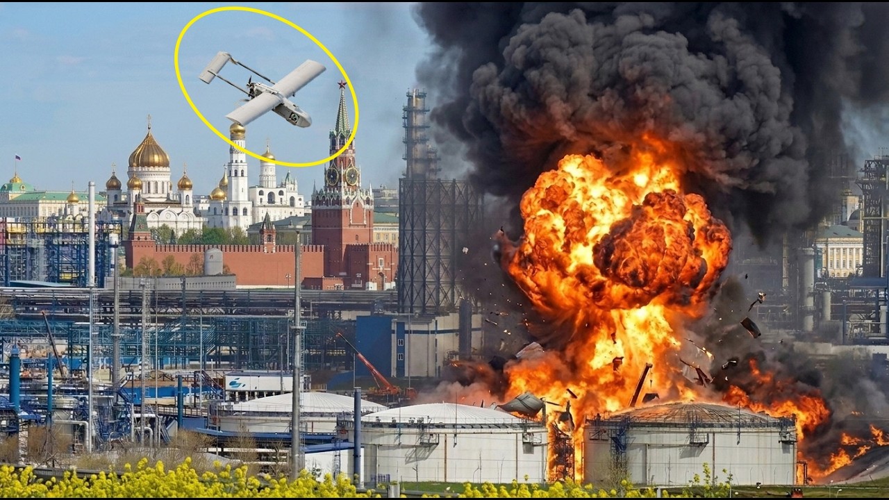 Ukrainian Drones STRIKE Moscow Oil Refinery Near the Kremlin &mdash; Then THIS Happened...