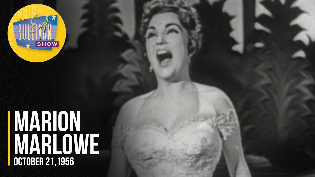Marion Marlowe "We Kiss In The Shadow" on The Ed Sullivan Show