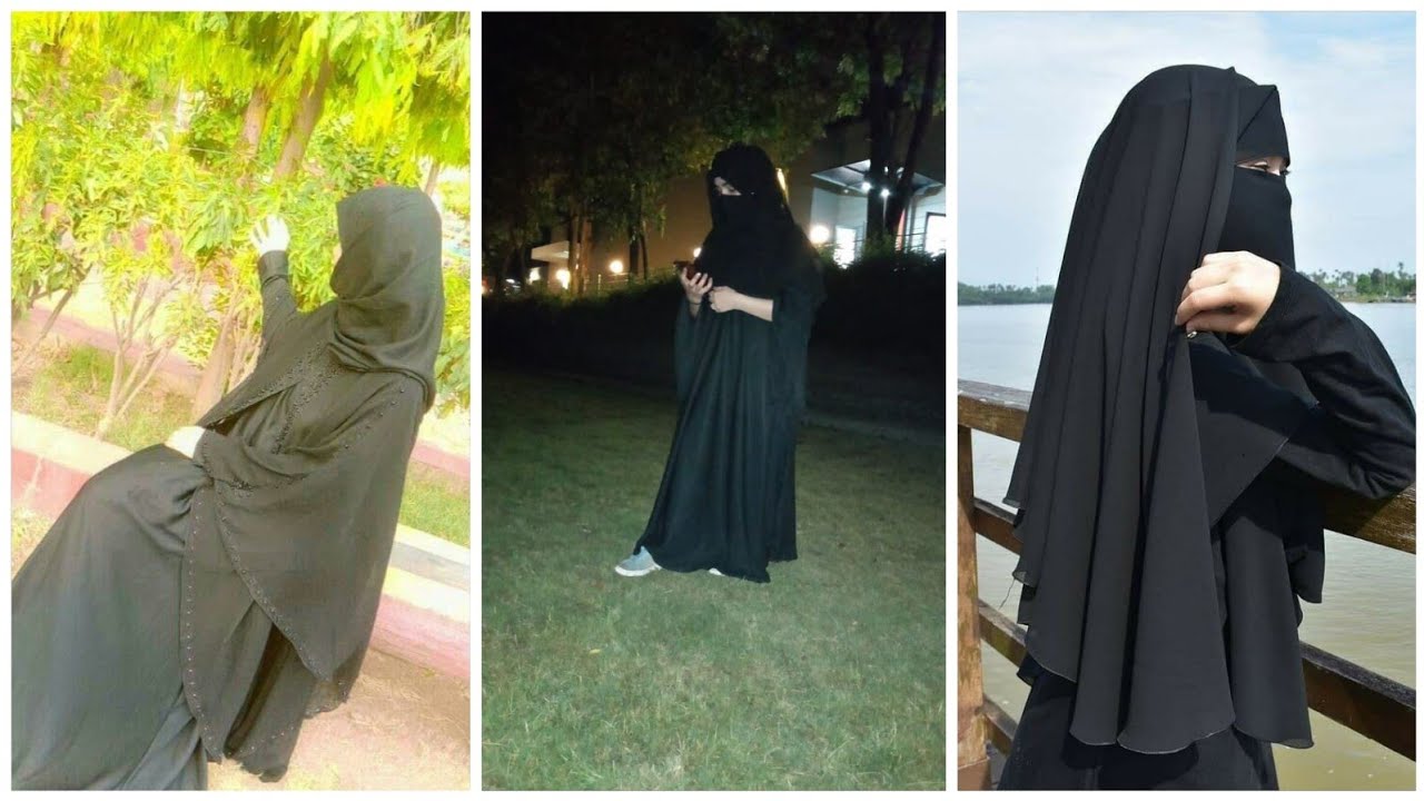 Most Beautiful abaya girl Dpz || Girls dpz for whatsapp || Hidden face dpz for girlz