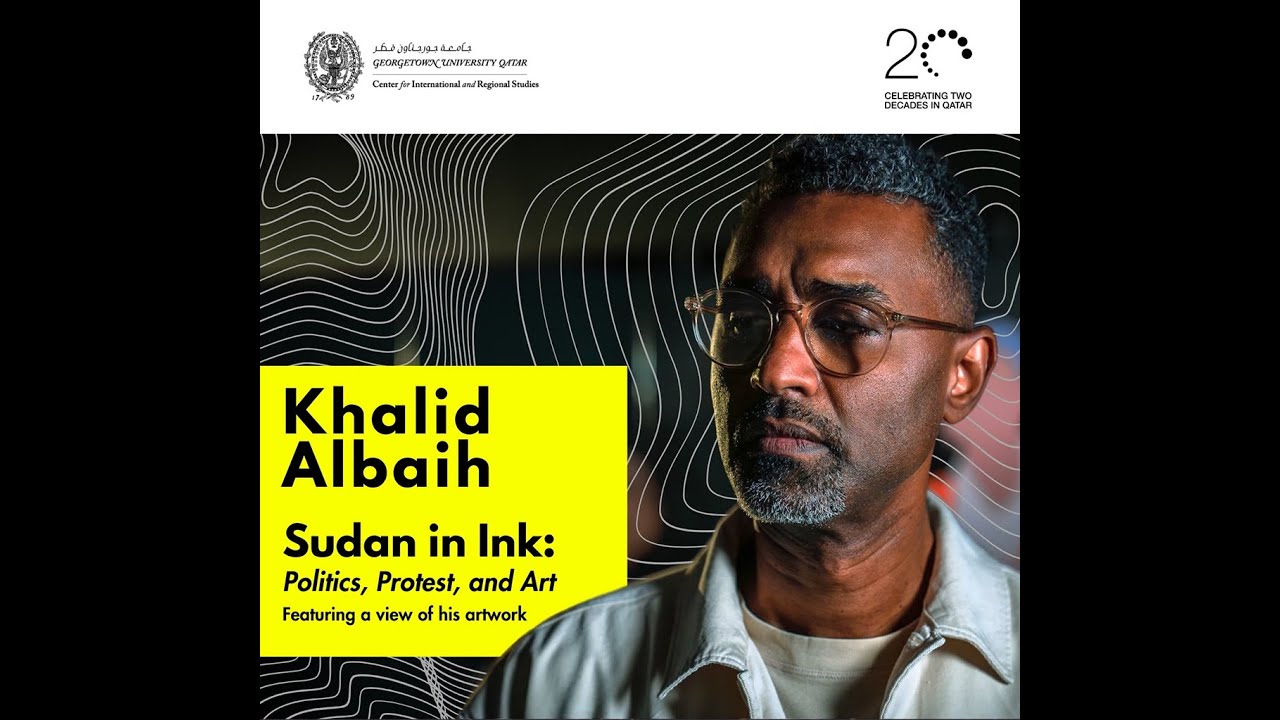 Highlights | CIRS Dialogue | Khalid Albaih | Sudan in Ink: Politics, Protest & Art | April10, 2025
