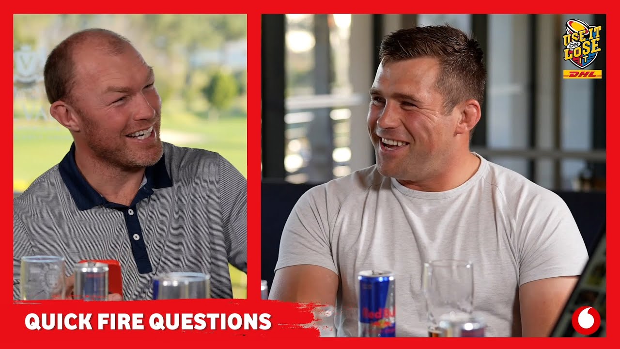 Vodacom Quick Fire Questions with CJ Stander | Use it or Lose it