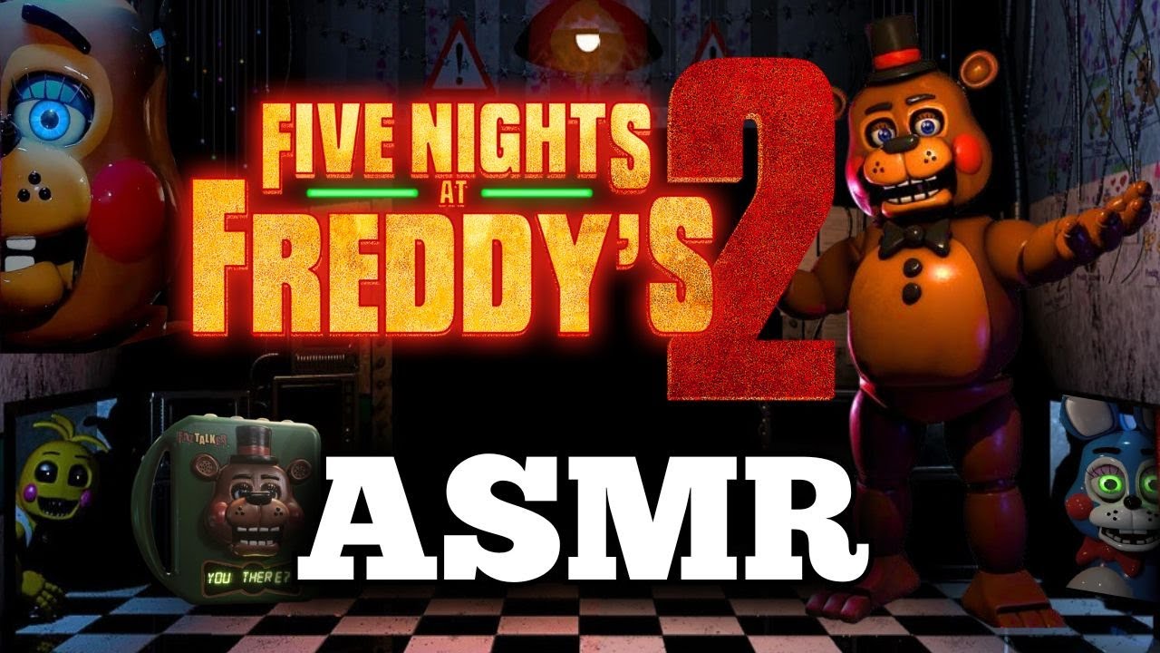 FIVE NIGHTS AT FREDDY’S 2 FINAL | ASMR FNAF2 🎧