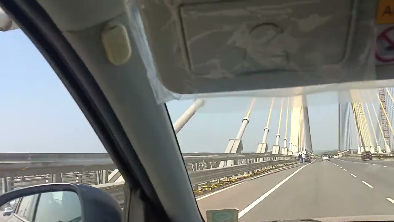 Zuari bridge # vasco da Gama # drive#