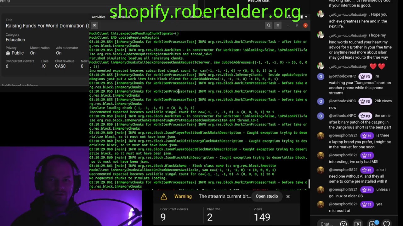 Raising Funds For World Domination (Day 323)