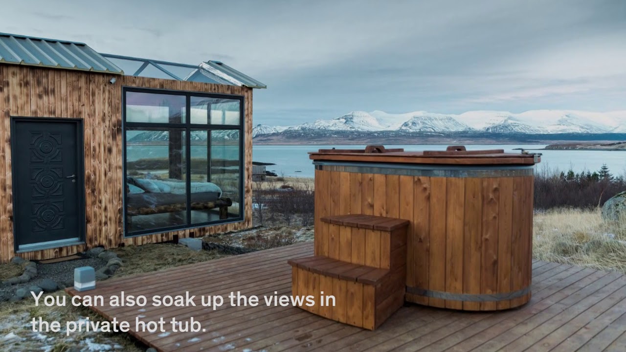 This Tiny Glass Cabin Lets You Sleep Under the Northern Lights