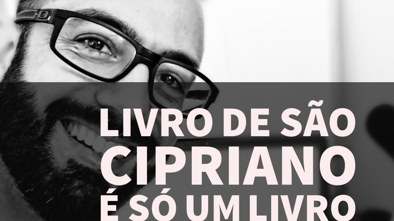 Livro de São Cipriano é só um livro