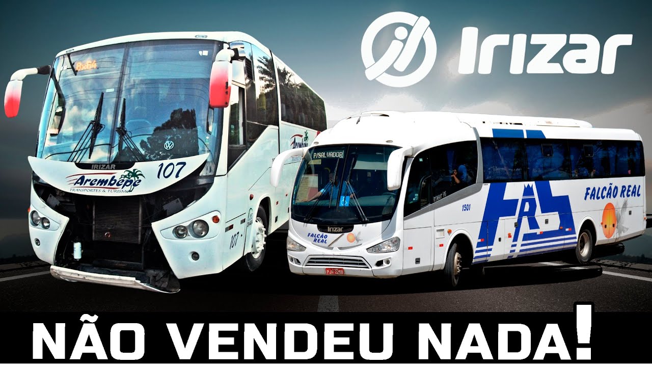 FEIOS OU BONITOS? IRIZAR COM MOTOR DIANTEIRO | OS RAROS ÔNIBUS POUCO VENDIDOS NO BRASIL