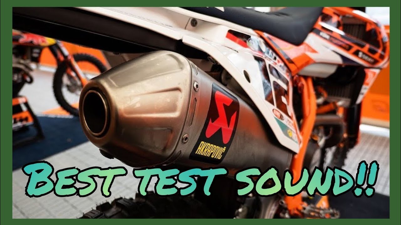 🔥AKRAPOVIC escape KTM HUSQVARNA 350 test y sonido 🔥 Enduro