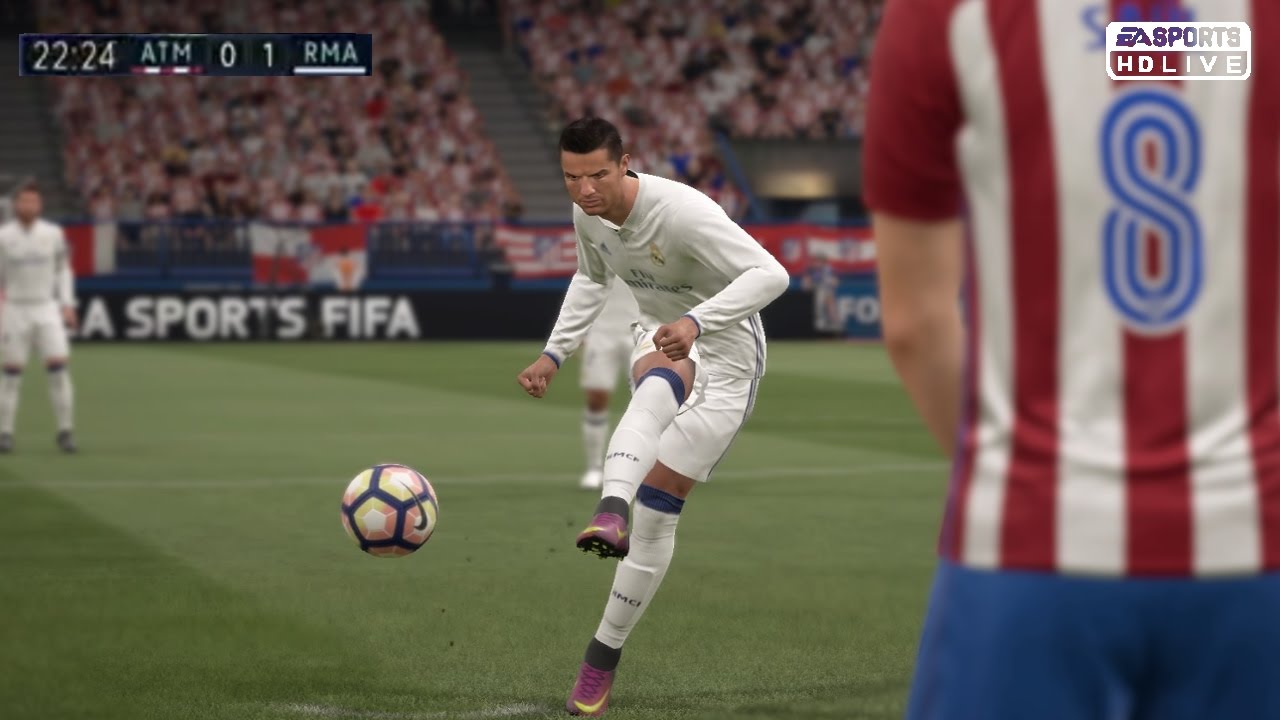 Cristiano Ronaldo Hat-Trick vs Atletico Madrid (AWAY) - 19/11/2016 |FIFA 17 REMAKE| by Pirelli7