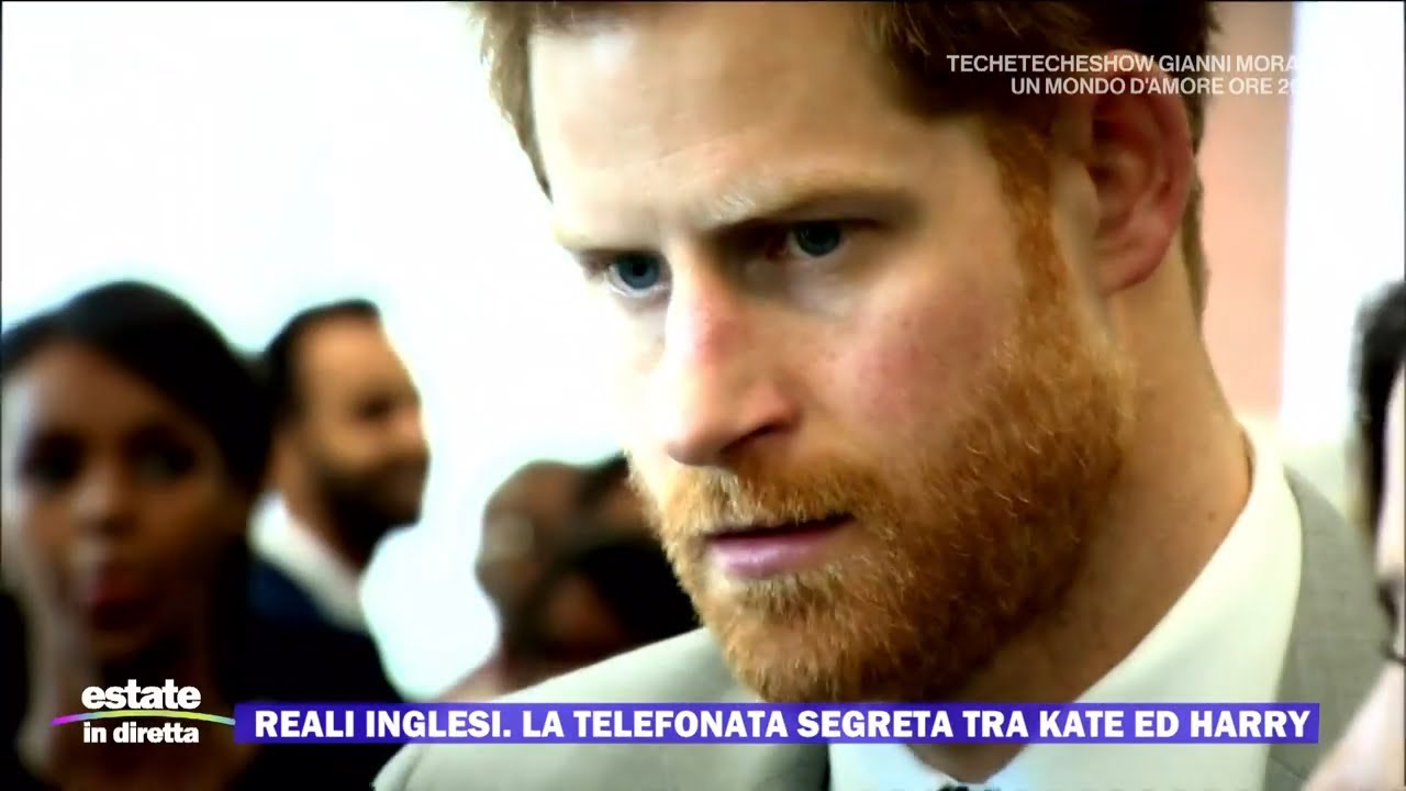 Reali inglesi. La telefonata segreta tra Kate ed Harry - Estate in diretta - 25/08/2023