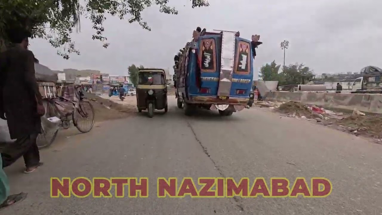 Allama Rasheed Turabi Road | Buffer Zone - Board Office | #karachi #youtube #road #travel