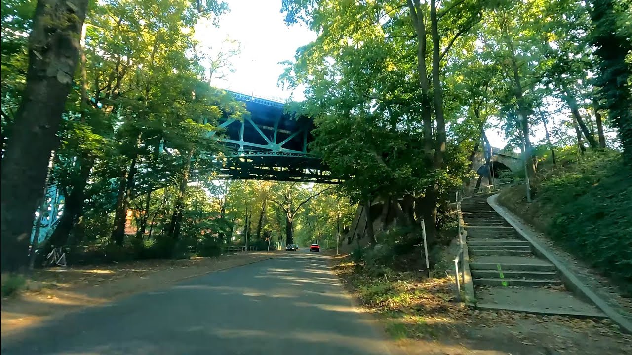 🇩🇪 One of the Most Beautiful Roads in Berlin – Havelchaussee Drive 4K 🚗🌊