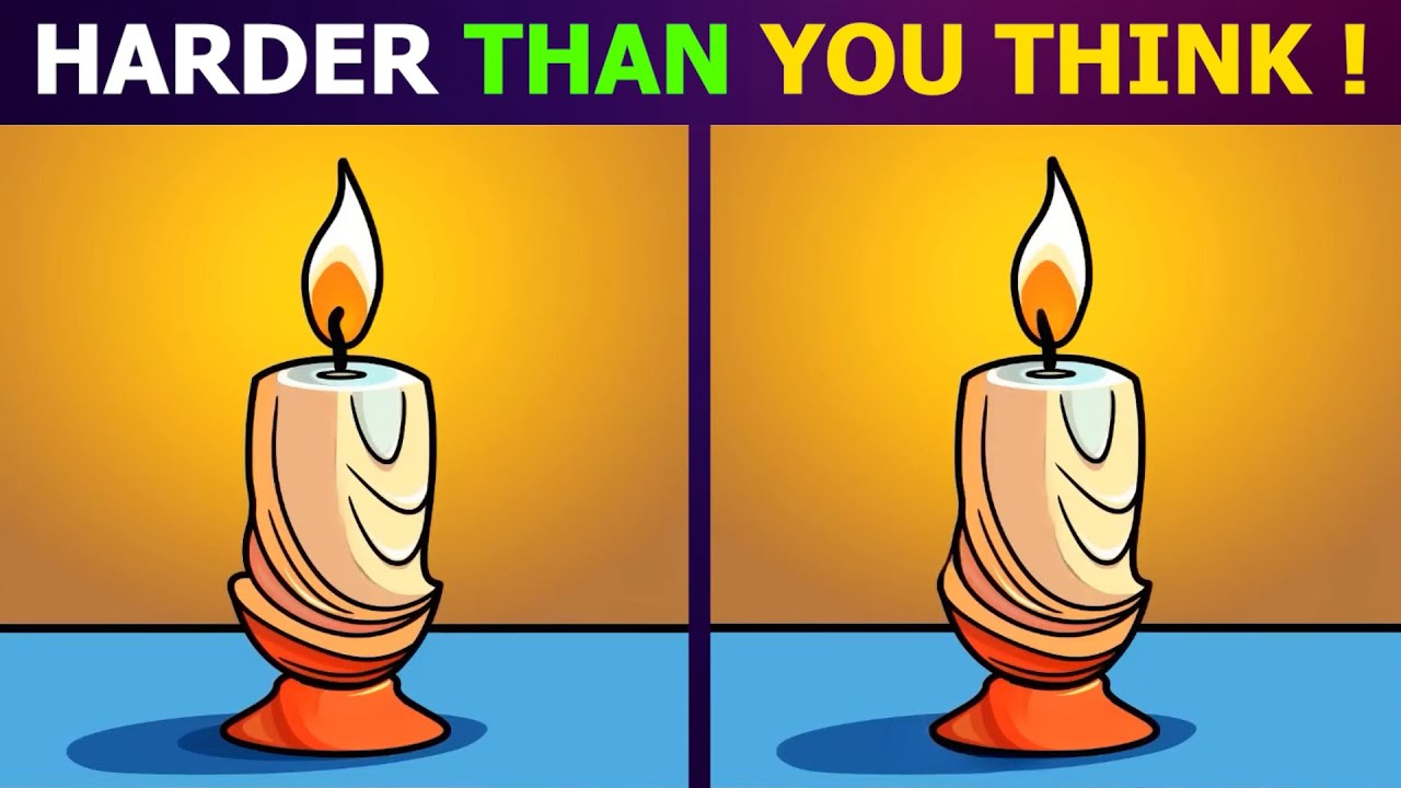 Spot The Difference : Only Genius Find Differences (Find The Difference #61)