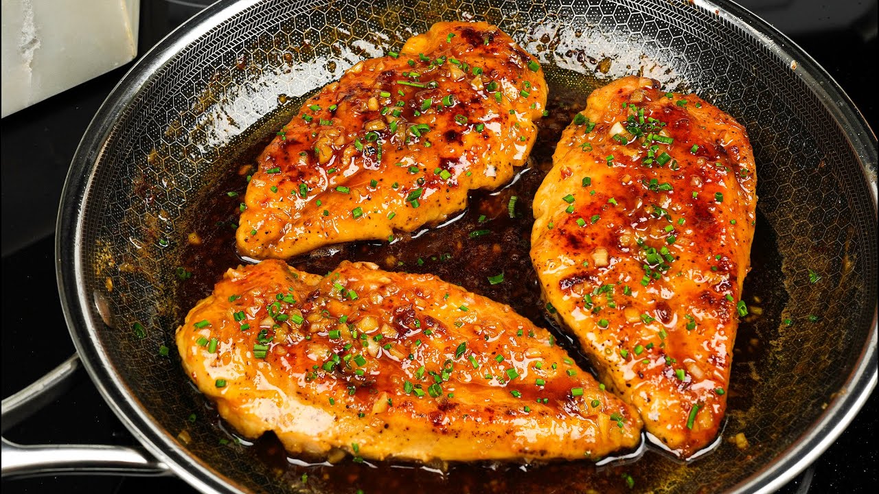 Самый вкусный и простой рецепт куриной грудки, который вы можете приготовить за 10 минут!