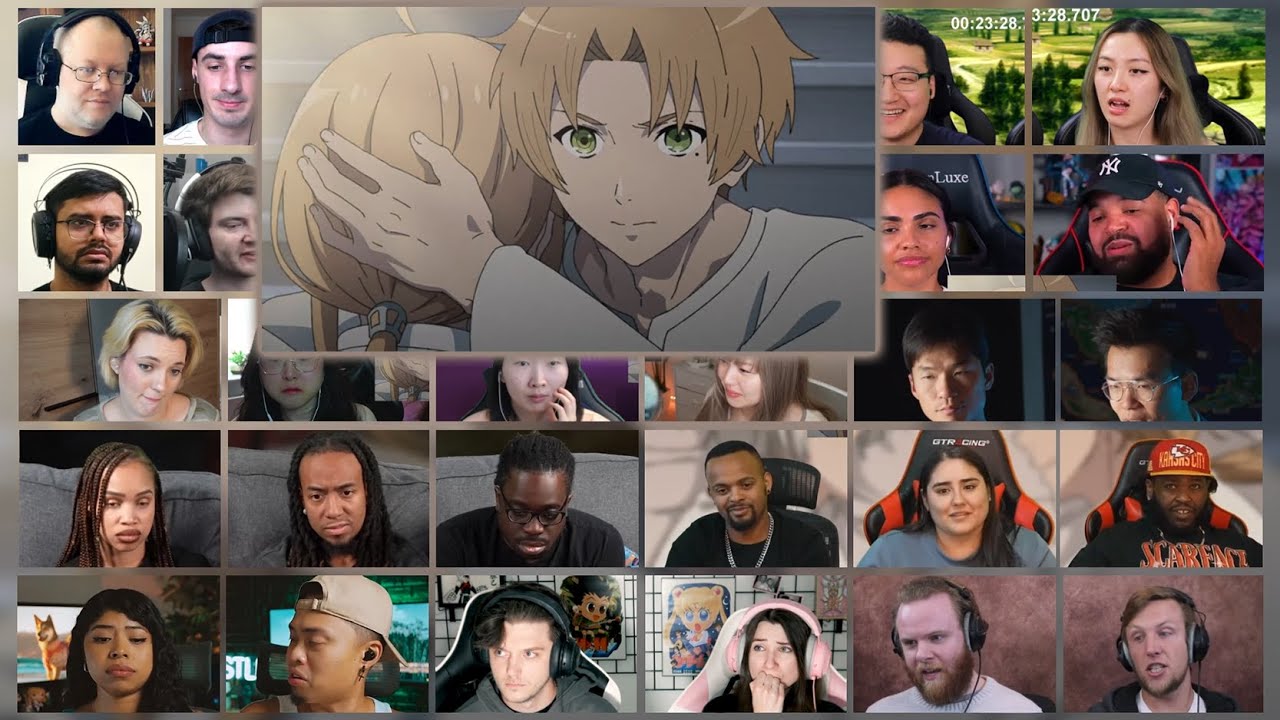 [Full Episode] Mushoku Tensei Season 2 Episode 18 Reaction Mashup | 無職転生 〜異世界行ったら本気だす〜
