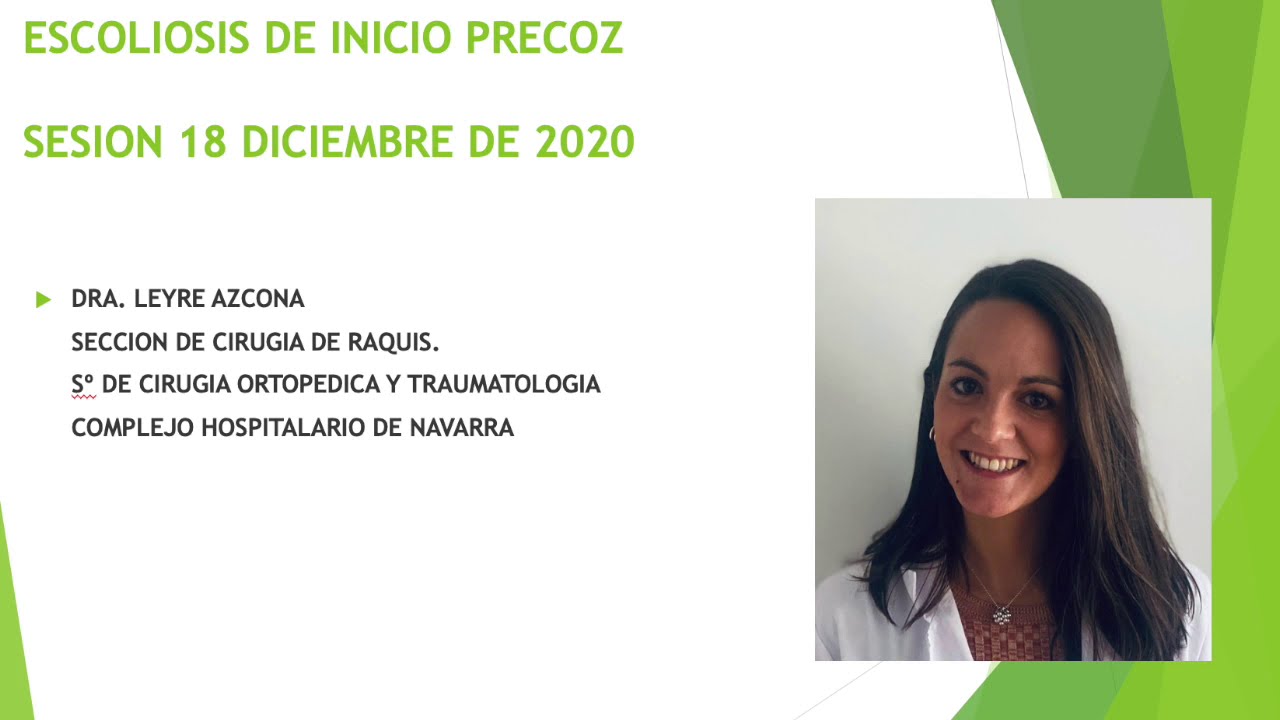 ESCOLIOSIS DE INICIO PRECOZ