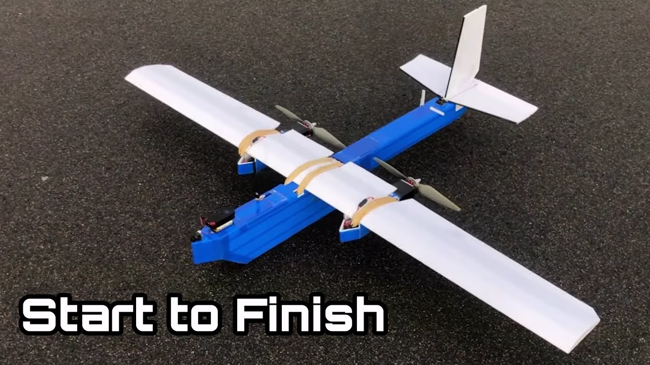 Long Range FPV Aircraft ''Cloud Ship'' Build (Start to Finish) + Flight