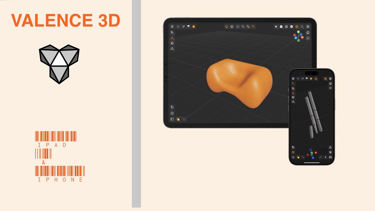 Valence 3D: Affordable iPad Modeling Without Subscriptions