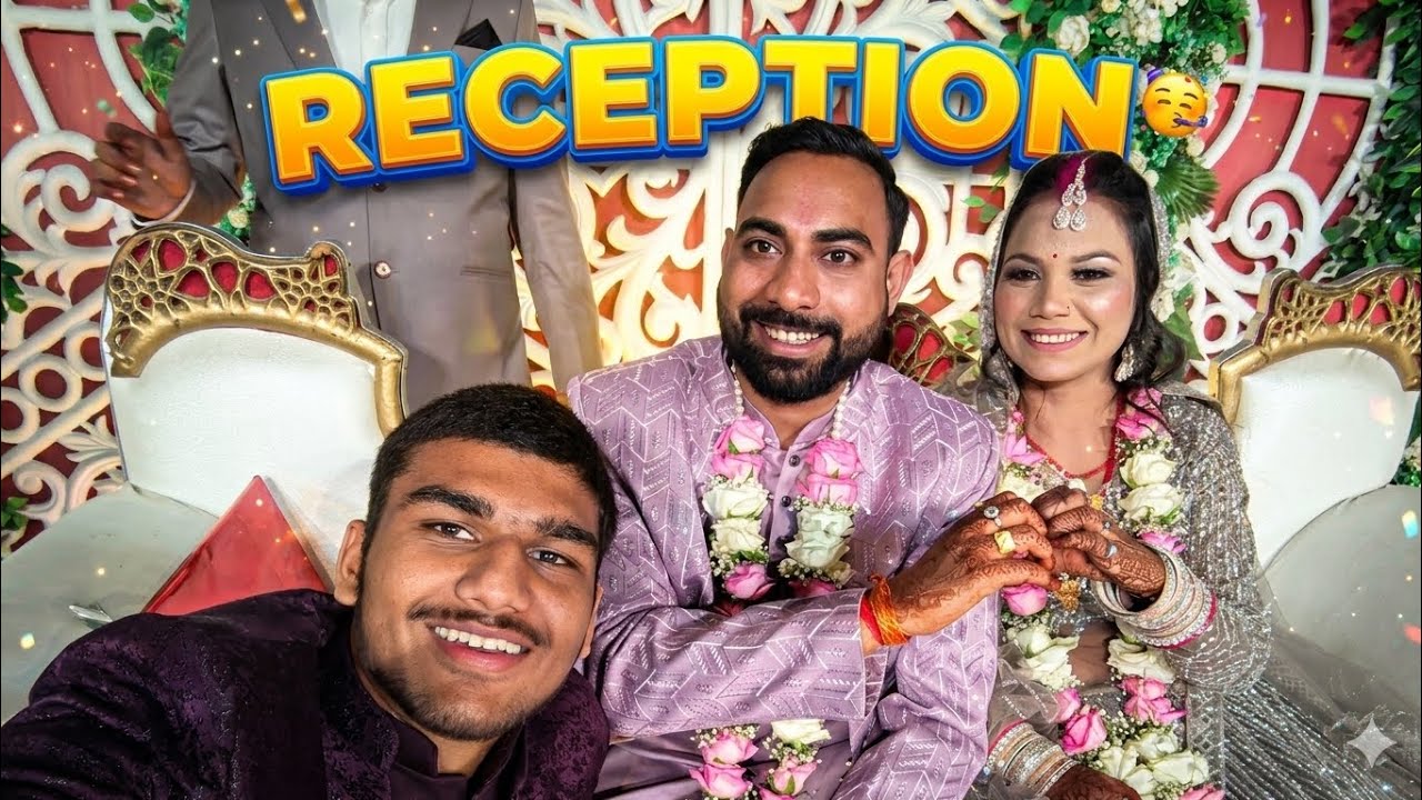 Reception ki raat ki full masti 🎉🥳
