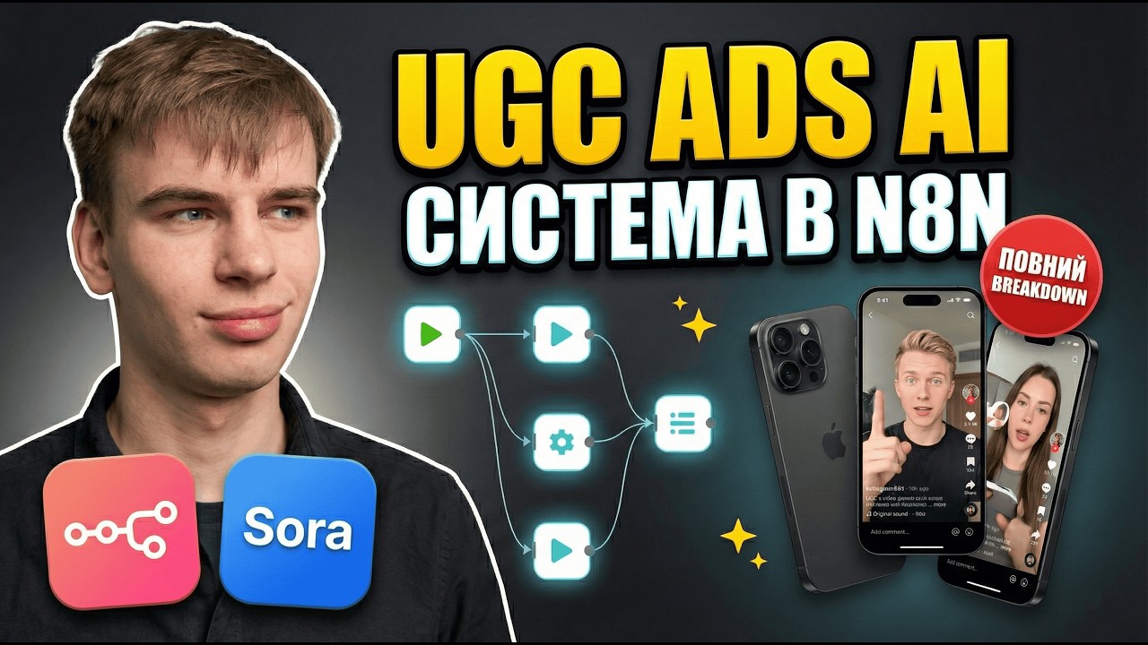 Як я побудував UGC Ads AI-систему в n8n (повний breakdown + демо)