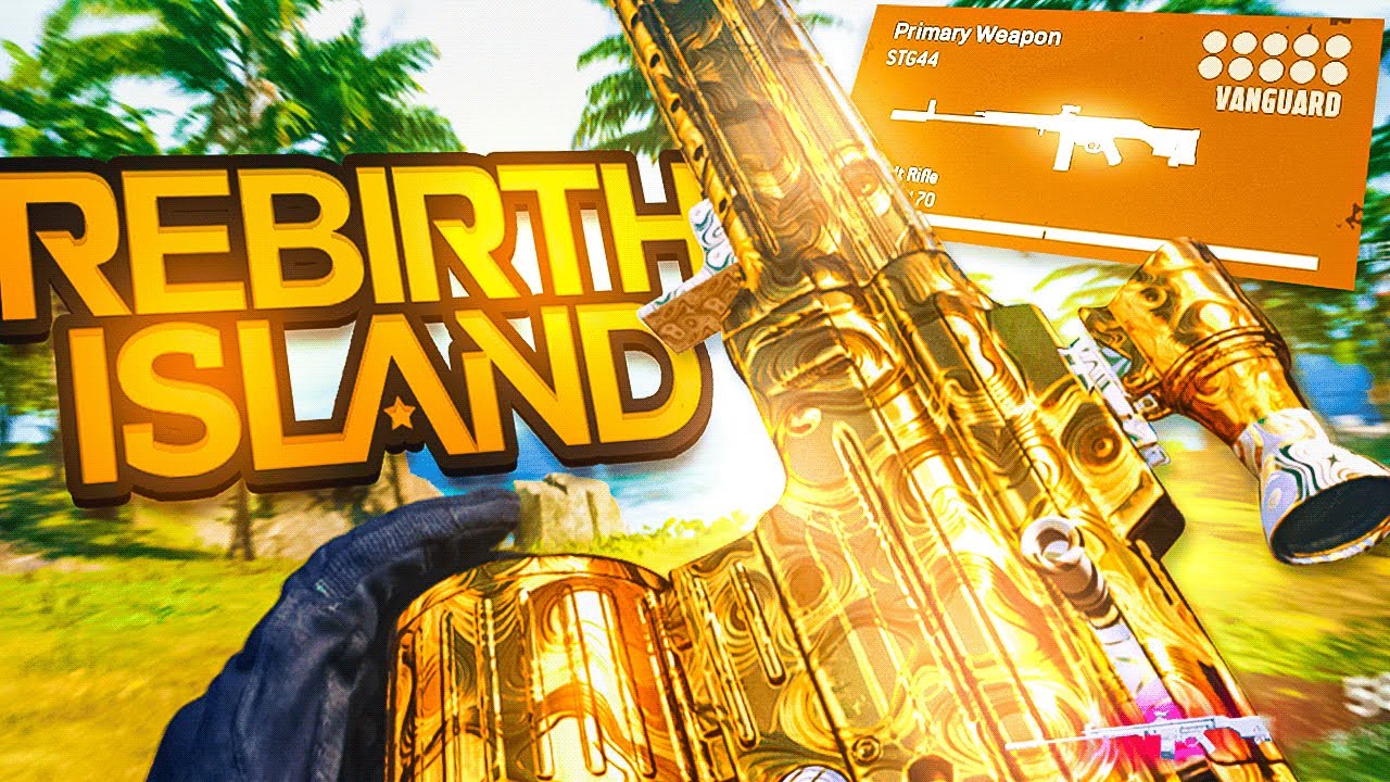 the AIMBOT STG 44 SETUP on REBIRTH ISLAND! 😳 (Warzone Pacific Season 1)