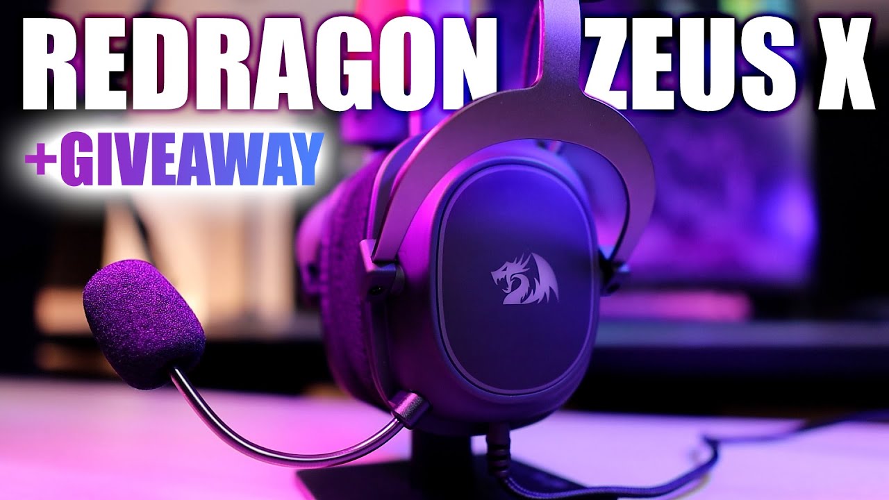 Redragon Zeus X Recenzija + GIVEAWAY