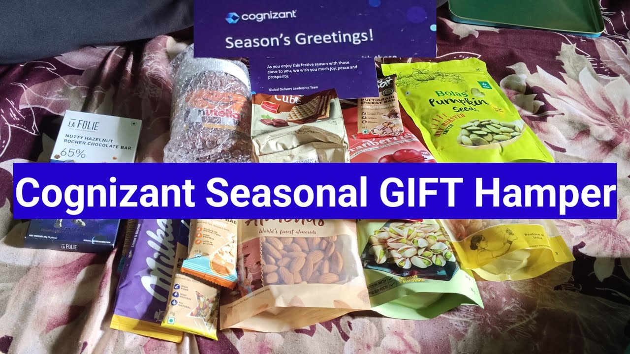 #Thanks_Cognizant Cognizant Season's Greetings #Gift_hamper #cognizant #cognizant_gifts