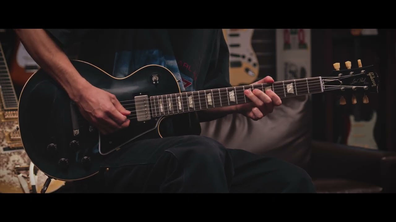 Gibson Custom Shop Murphy Lab 1957 Les Paul Standard Reissue All Ebony Light Aged【S/N:751858】