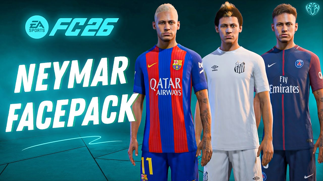 Neymar Jr FacePack For FC 26 | v1.3.0
